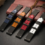 Charger l'image dans la galerie, Bracelet en cuir bicolor